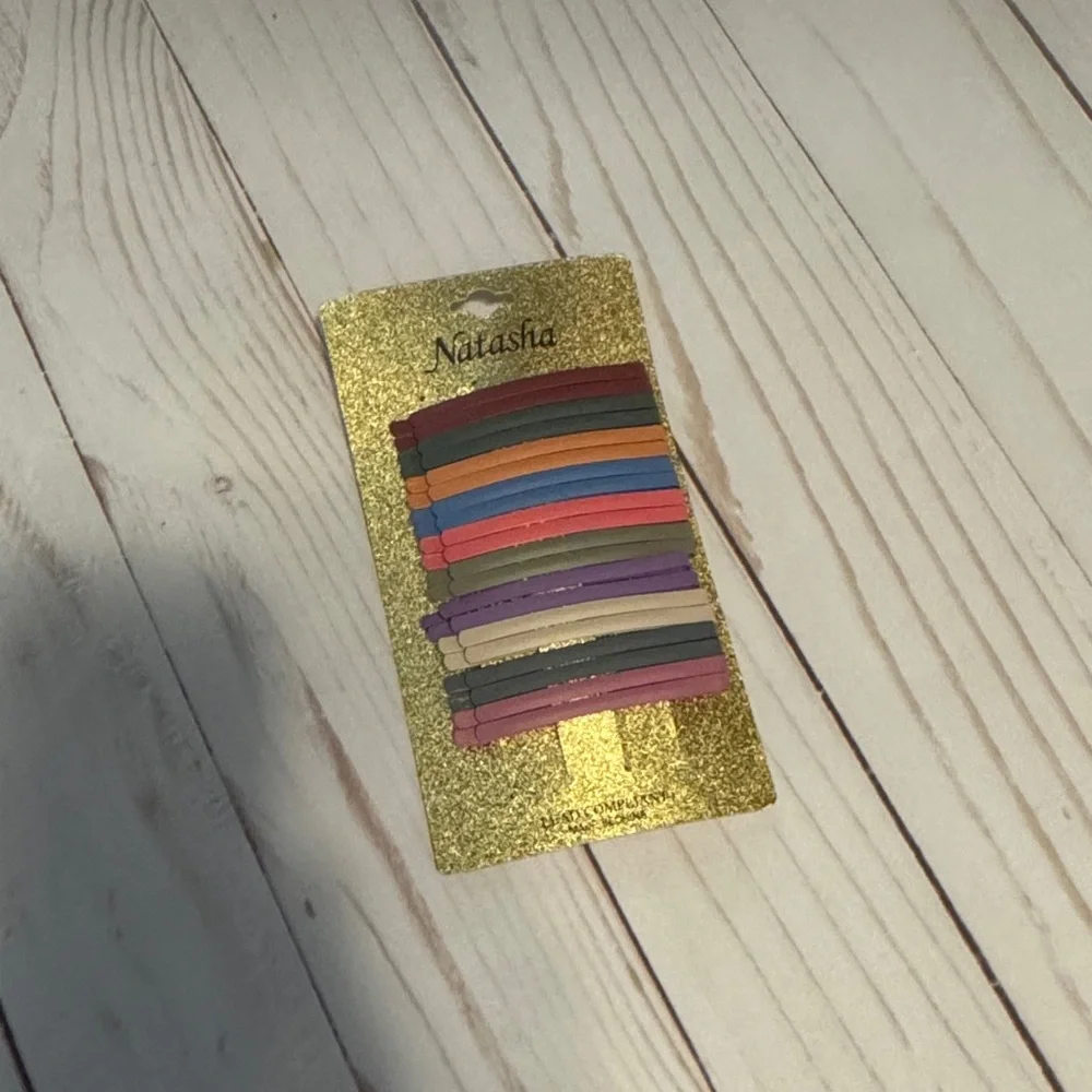 Natasha Couture Assorted Pastel & Bright Bobby Pins Set